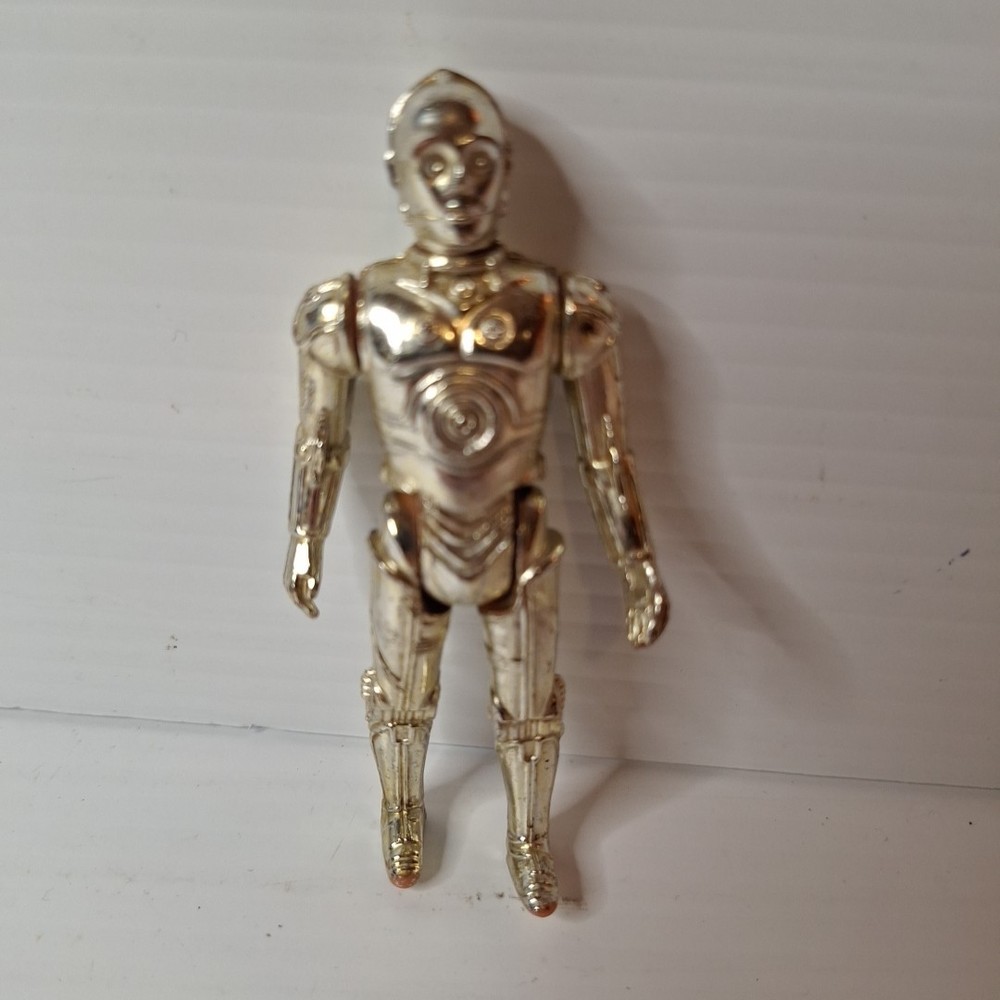 VINTAGE KENNER STAR WARS 1977 C-3PO HONG KONG 100% COMPLETE.