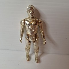 VINTAGE KENNER STAR WARS 1977 C-3PO HONG KONG 100% COMPLETE.