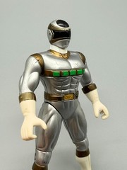 5.5″ SILVER RANGER 1998 Power Rangers in Space PRiS Vintage Action Figure Bandai