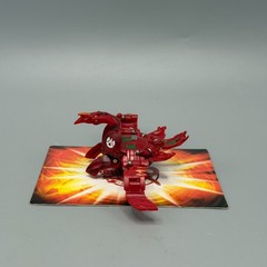 Bakugan Atmos 620G Red Pyrus New Vestroia Battle Brawlers COVERED G POWER