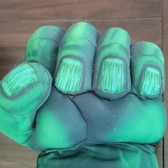 Incredible Hulk Marvel Smash Hand Plush Fist (Only One) Tie Dye Green One Size