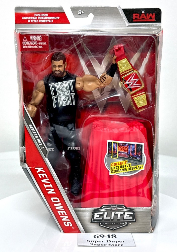 WWE Elite – Series 47 – Kevin Owens – Mattel 2016 – Monday Night RAW