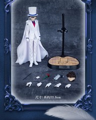 GONG Kaito Kid Cloth‑Outfit Action Figure From Detective Conan Gift Toy New