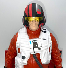 2015 Jakks Pacific STAR WARS Big Figs POE DAMERON 18″ Figure MIB Force Awakens