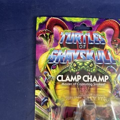 TURTLES of GRAYSKULL CLAMP CHAMP Figure TMNT MOTU Mattel 2024 NEW