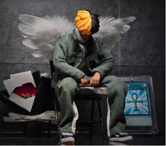 RIP XXXTENTACION RAP SAD! 12 Inch Action Figure Set 1/6 action 1/2 type Cactus