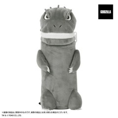 Godzilla plastic bottle holder ( for 500~600ml ) Plush Doll (W110×H270×D130mm)