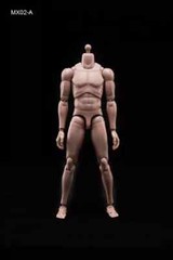 US 1/6 Standard Muscle Male Body Model Toy Fit 12″ Action Figure Head MX02-A