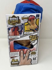 WWE Rumble Champs John Cena Fighting Plushie 11” Sound & Motion New