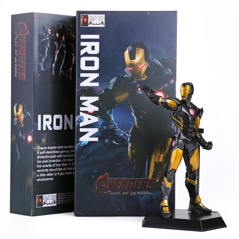 Crazy Toys Limited Special Edition “Iron Man” Figure Age of Ultron PVC Model