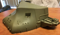 G.I. Joe 1985 USS Flagg Aircraft Carrier Bow Hull M-4054