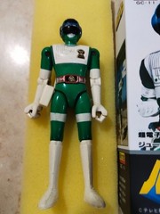 Vintage Bandai Popy Bioman Green 2 Super Sentai Box Reprint
