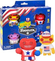 250 Years of Fuggtastic USA 2.5-Inch Mini Figure 4-Pack [4 RANDOM Figures]