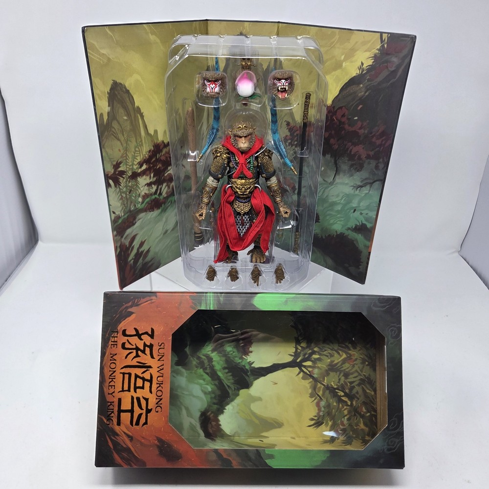 Four Horsemen Figura Obscura Sun Wukong The Monkey King Open Box