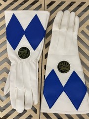 Mighty Morphin Power Rangers Blue Ranger Kid’s Gloves w/ Sound Effects VTG 90s