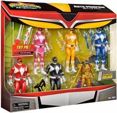 Mighty Morphin Power Rangers Re-Ignition – Auto-Morphin Battle 6 Pack (Metallic)