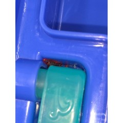 Littlest Pet Shop LPS Tackle Tool Box Carrying Case Storage Container & Figures