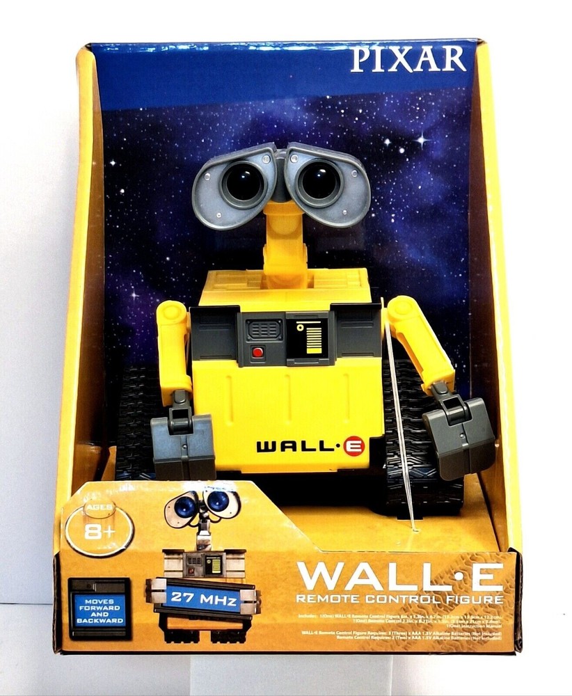Wall-E Remote Control Robot Figure Disney Pixar – New in box!