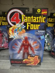 Marvel Legends Retro Fantastic Four Set Of 6 Thing Human Torch Evolutionary New
