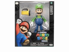 The Super Mario Bros. Movie Luigi Action Figure, 16 Accessories, 16 POA