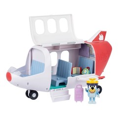 Bluey Adventure Plane Playset Includes Pilot Bluey Figure Airplane Toy Ages 3+