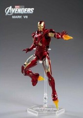 ZD-MK7: ZD Toys Marvel Iron Man Mark 7 Mark VII 7inch action figure, US Seller