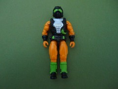 💥 1994 GI Joe Star Brigade Elite Space Pilot Cobra Blackstar Action Figure