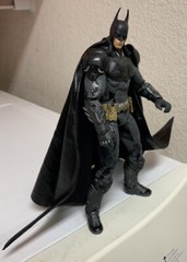 custom batman arkham knight Asylum wired leather cape 1/12 mcfarlane NOT FIGURE