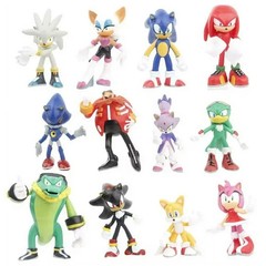Sonic the Hedgehog 2nd Gen Action Figures 12-Pack 2.5″ Collectible Toy Set