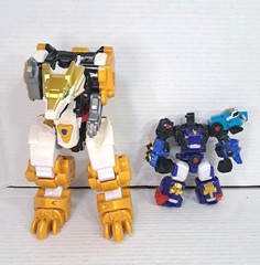 Dino Core Lot 4 Incomplete Mega D Fighter Dragon MARS Converters Shark Stegosaur