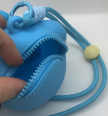 Jotoys Q.Kid Emotional Monsters Series Blind Box Rubber Earphone Bag Sadness