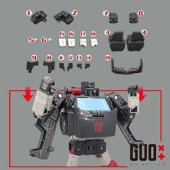 3D DIY Filler Upgrade Kit For Legacy United Trailbreaker GO BETTER