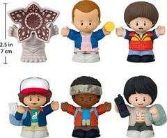 Stranger Things Castle Byers Set: 6 Figures for Adults & Fans in Display Package