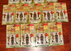 1:18 Ultimate Soldier Vietnam U.S Army Platoon and Vietcong NVA Figures Set Lot