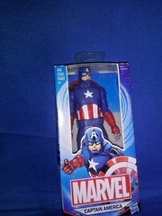 Marvel Captain America 6″ Action Figure Includes Shield Ages 4 & Up Hasbro