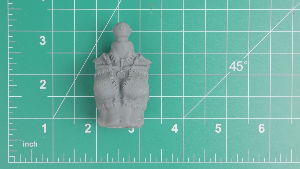 Fantasy D&D Mythic Legions Viking Female Barbarian Torso 1:12 Resin 3d Print