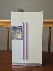 Barbie Size 1996 San Francisco Toymakers Refrigerator Working Ice Maker Sounds
