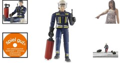 Durable Bworld Fireman with Accessories – Perfect for Indoor & Outdoor Play