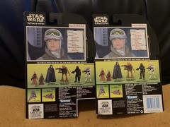 New Lot Of 2 Star Wars POTF Luke Skywalker Hoth Gear Blaster Pistol Lightsaber