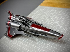 Battlestar Galactica 2004 Viper MK II 2 Starfighter 11 in. (ORIGINAL CHROME)