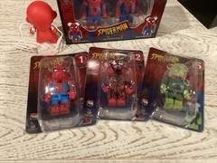 Lot Iron Man Spider Man Medicom 100% Be@rbrick – All Brand New – As Shown