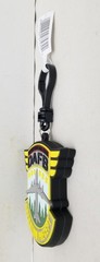 2025 Monogram 3″ HBO IT: Welcome To Derry “Derry Air Force Base Badge” Bag Clip