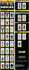 Roblox Celebrity Series 8 Orange Mystery Blind Box Figures Toy NEW+Virtual Codes
