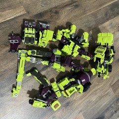 NBK Deformation Oversize Toys Robot Devastator Engineering Combiner INCOMPLETE