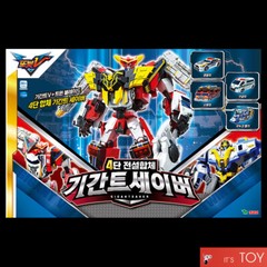 TOBOT V GIGANT SAVER Gigant-V Twin Blade 4-Integration Transforming Robot set