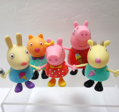 Peppa Pig And Friends Sweet Day Ice Cream Time Gabrielle Goat Complete 13 pc