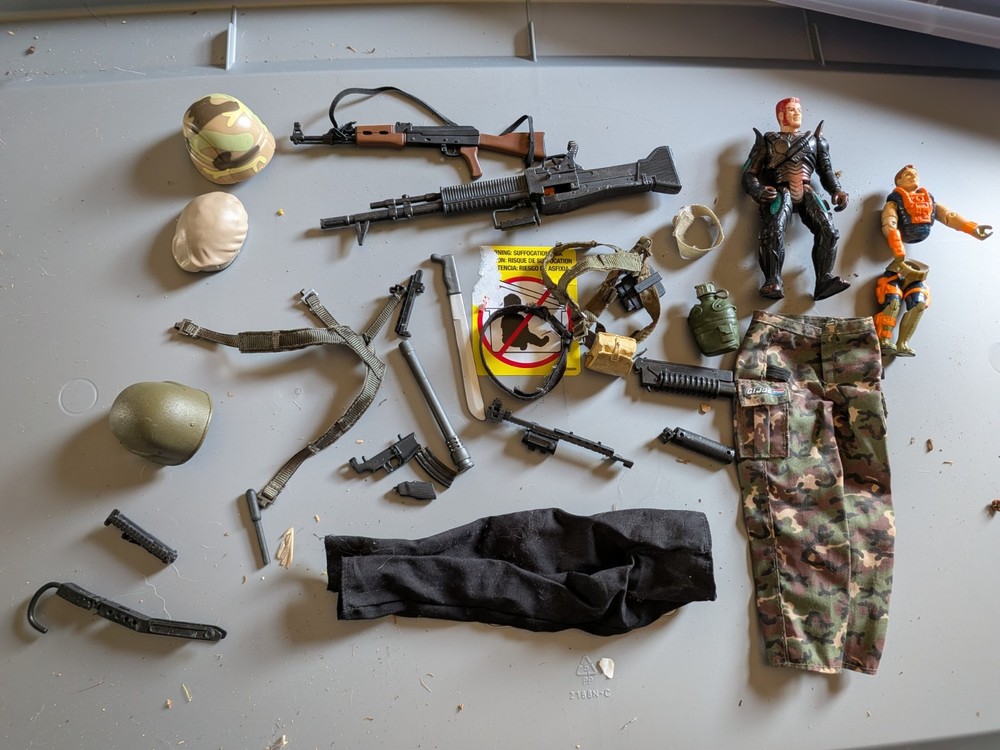 GI Joe 12 Inch Random Accessories Lot Action Figures Weapons