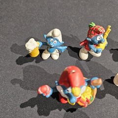 Vintage ASSORTED Lot of 11 Smurfs Peyo Schleich PVC Figures West Germany