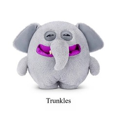 Fuggler Chunky Fuggs 15″ Hippo Monster Squishy Plush Funny Tooth Ugly Cute 38cm