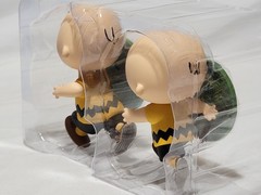 Charlie Brown Then and Now Figure Set 2010 Dark Horse Comics Peanuts 60 Years